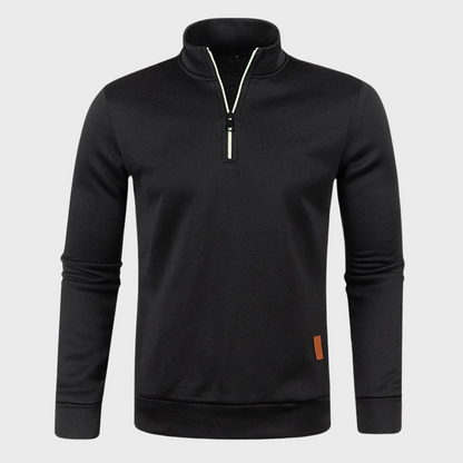 Torsten - Pull-over zippé pour hommes