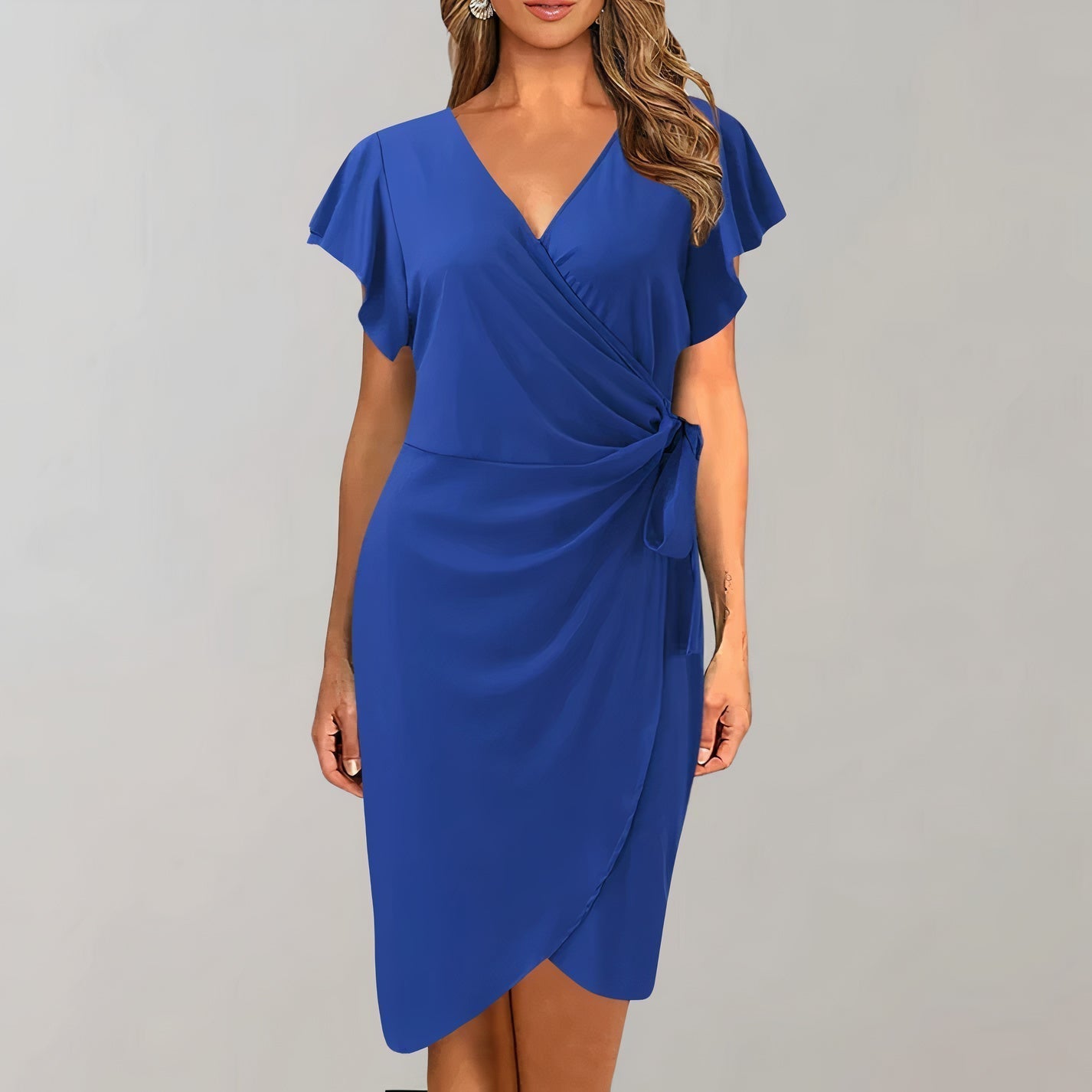 Noor™ – Robe d'Été Femme Chic et Fluide en Tissu Léger Respirant-3