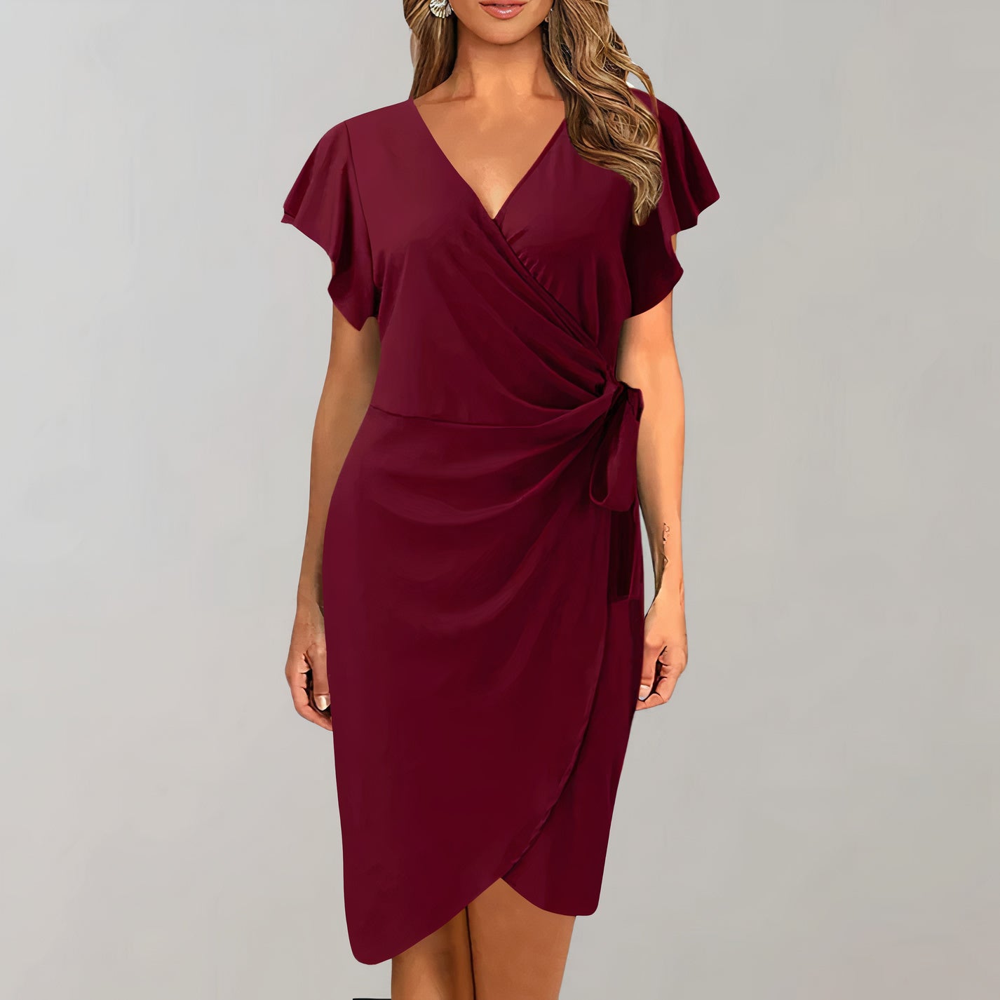 Noor™ – Robe d'Été Femme Chic et Fluide en Tissu Léger Respirant-5