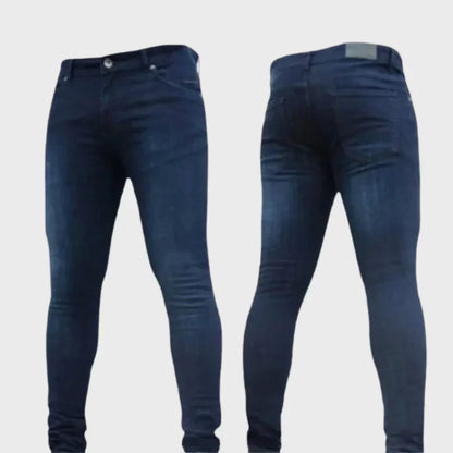 Jean Slim Fit Homme Noir Tendance