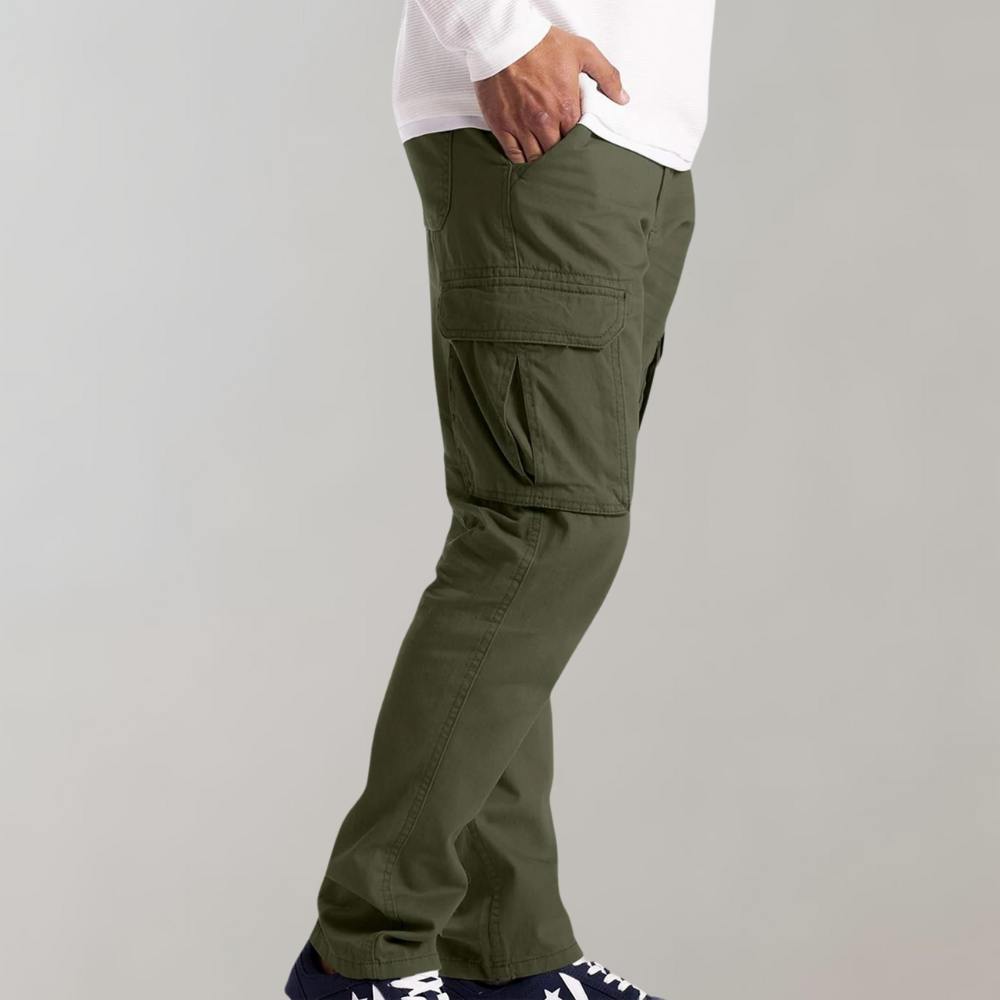 Pantalon Chino Homme Cargo avec Poches Multi-Usages - PanierRoyale
