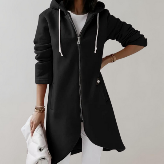 Gilet Féminin Zippé Col Montant Casual pour Femme - PanierRoyale