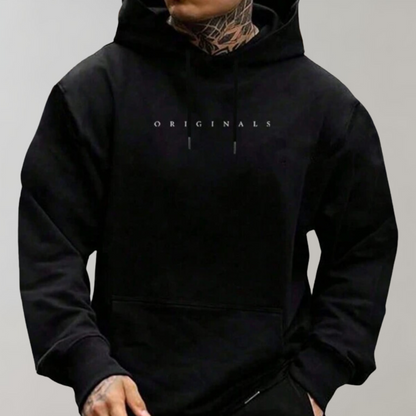 Sweat à capuche homme doux et chaud avec poches côtés