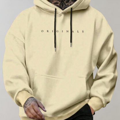 Sweat à capuche homme doux et chaud avec poches côtés