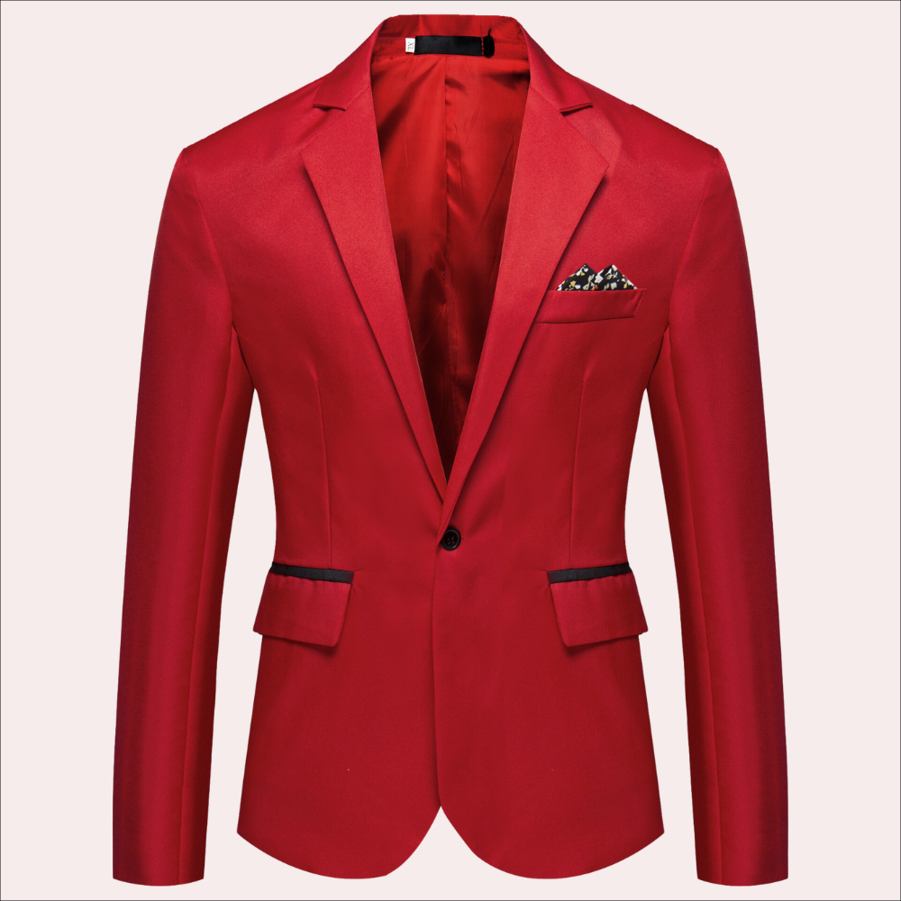 Blazer Homme Elegant Slim Fit