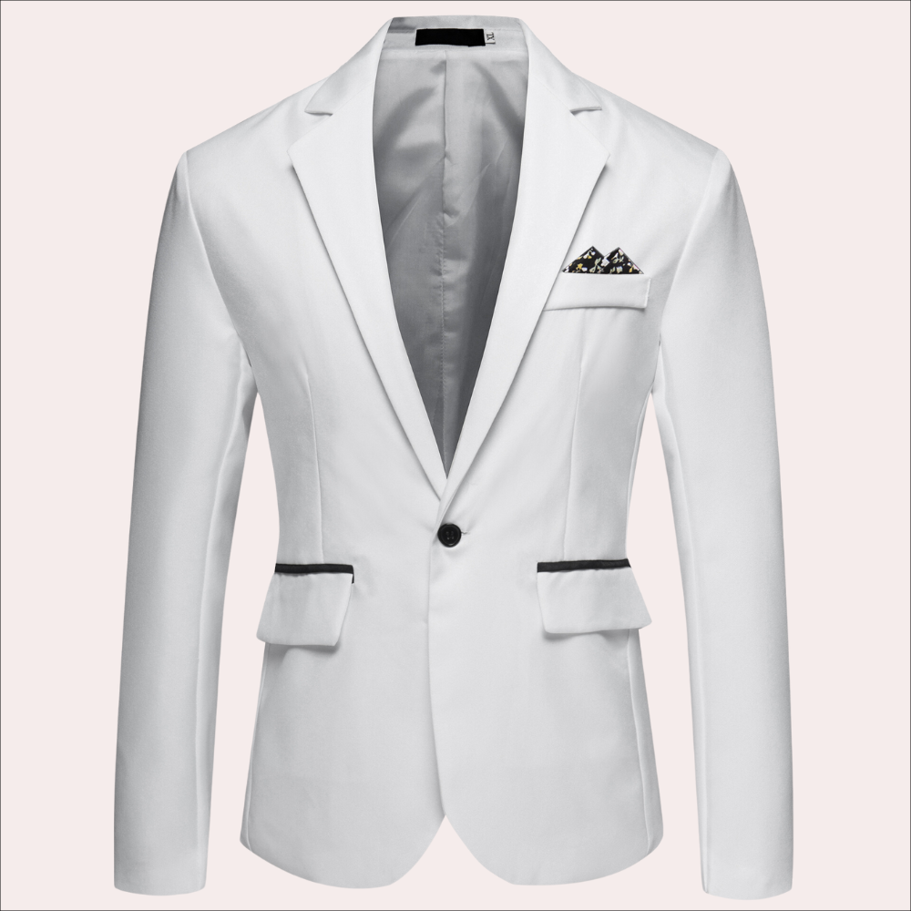 Blazer Homme Elegant Slim Fit