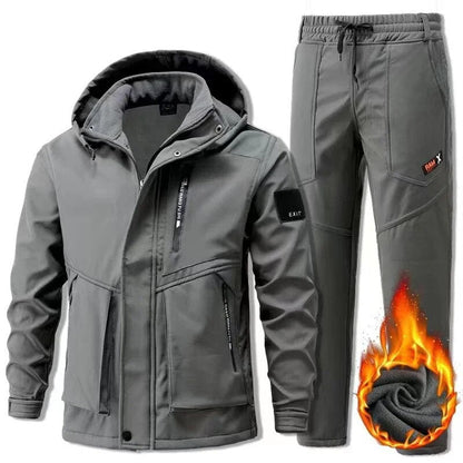 Ensemble Homme Outdoor Fleece Doux et Chaud