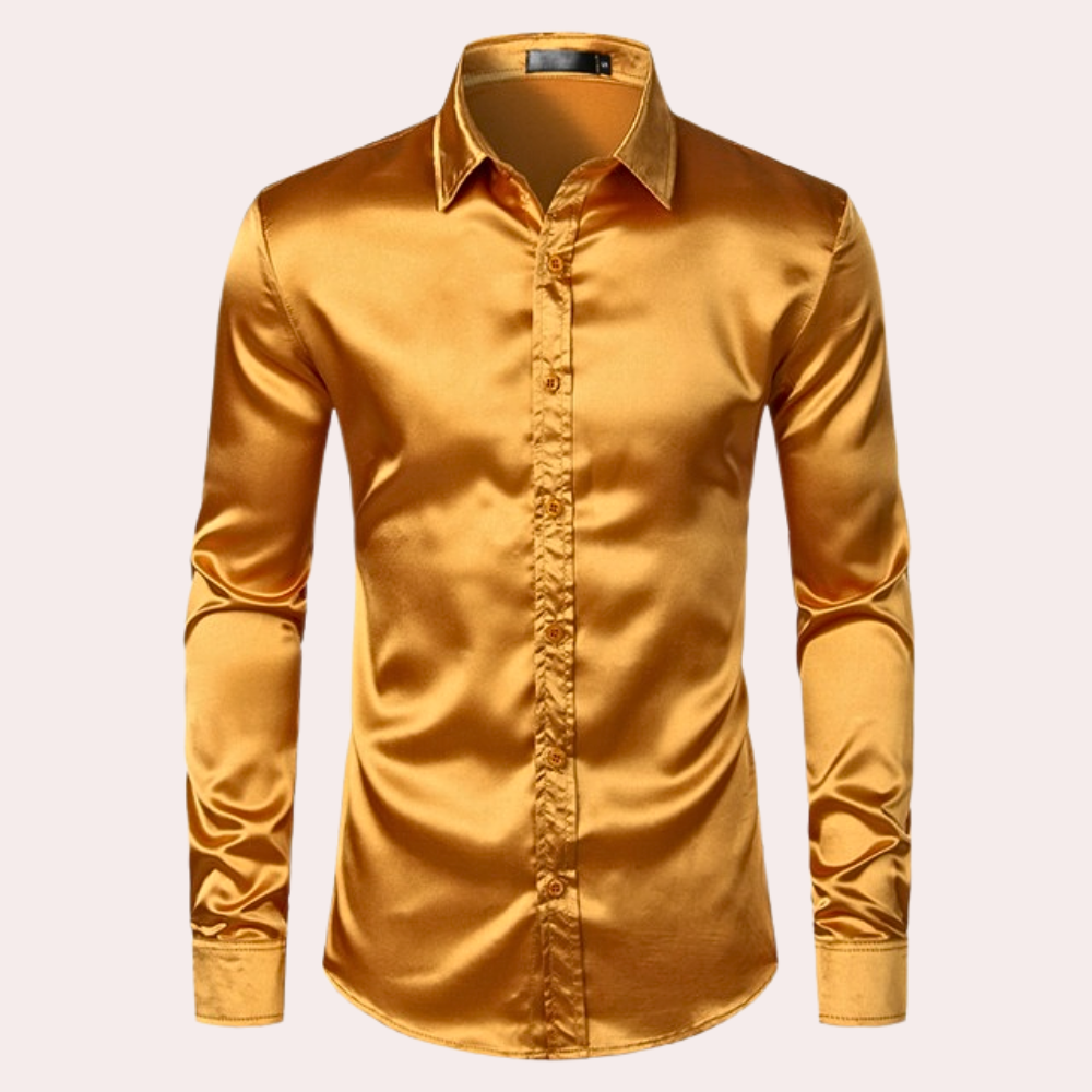 Chemise Homme Coton Manches Longues Coupe Classique Confort