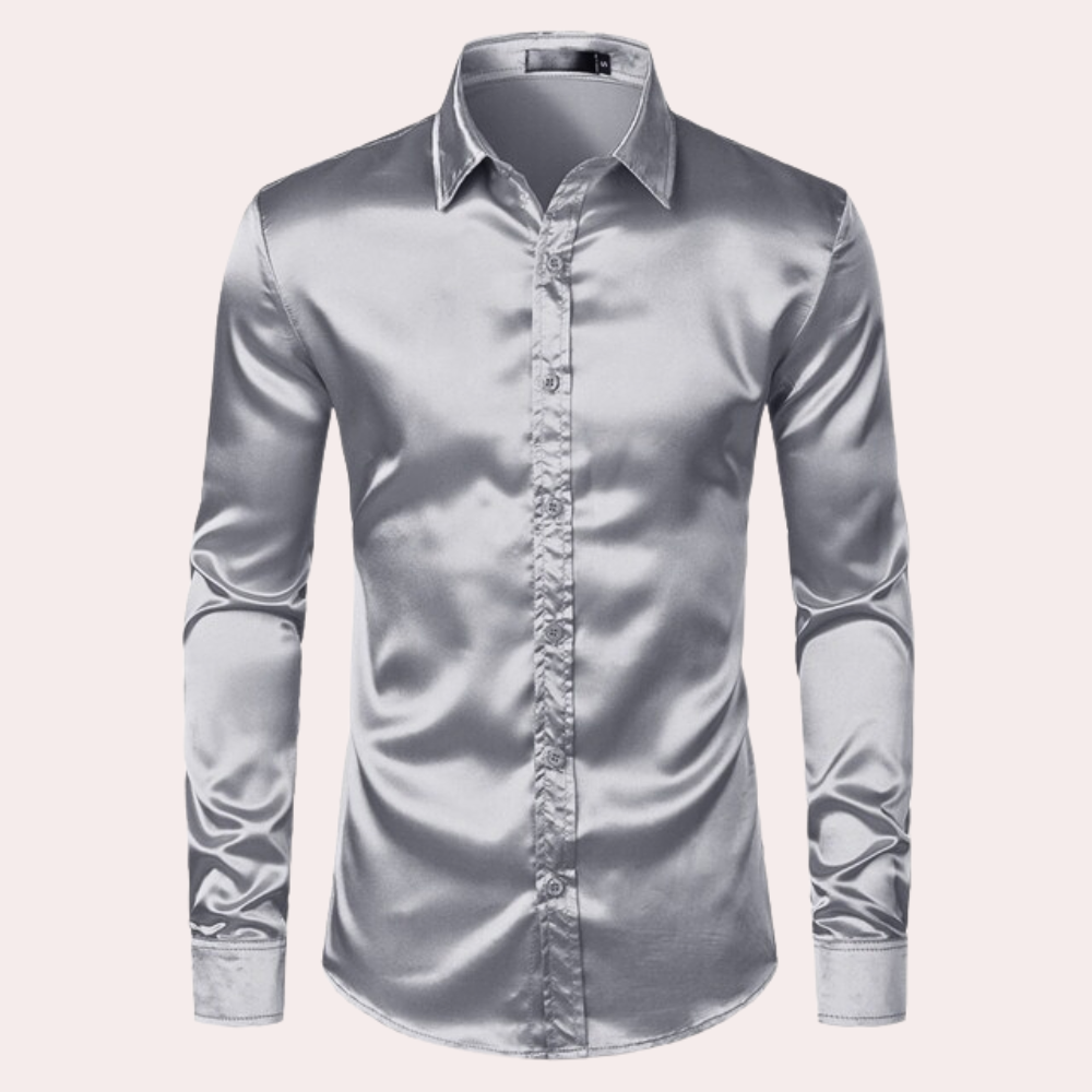 Chemise Homme Coton Manches Longues Coupe Classique Confort