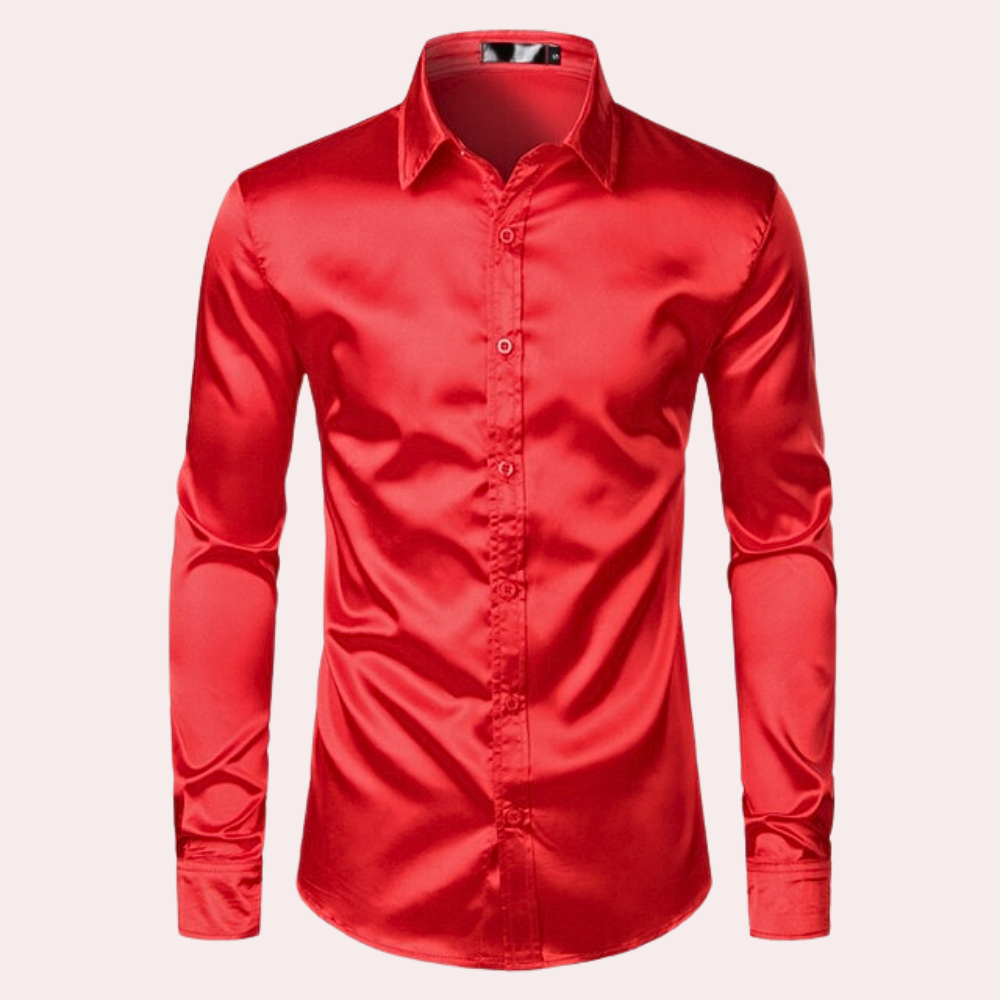 Chemise Homme Coton Manches Longues Coupe Classique Confort