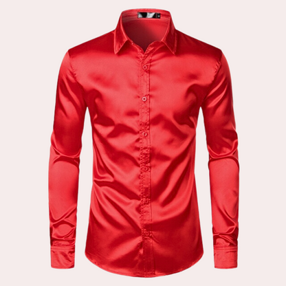 Chemise Homme Coton Manches Longues Coupe Classique Confort