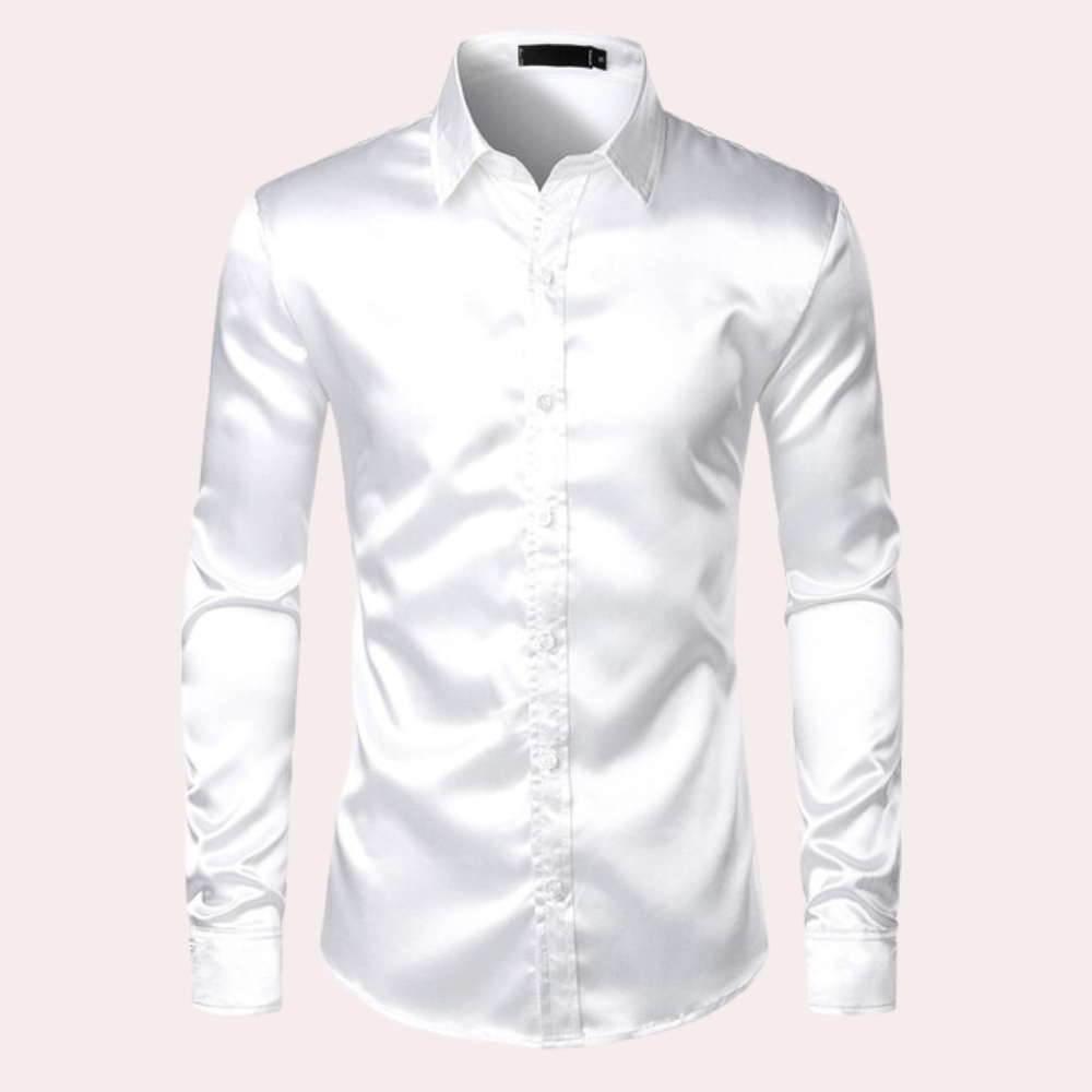 Chemise Homme Coton Manches Longues Coupe Classique Confort