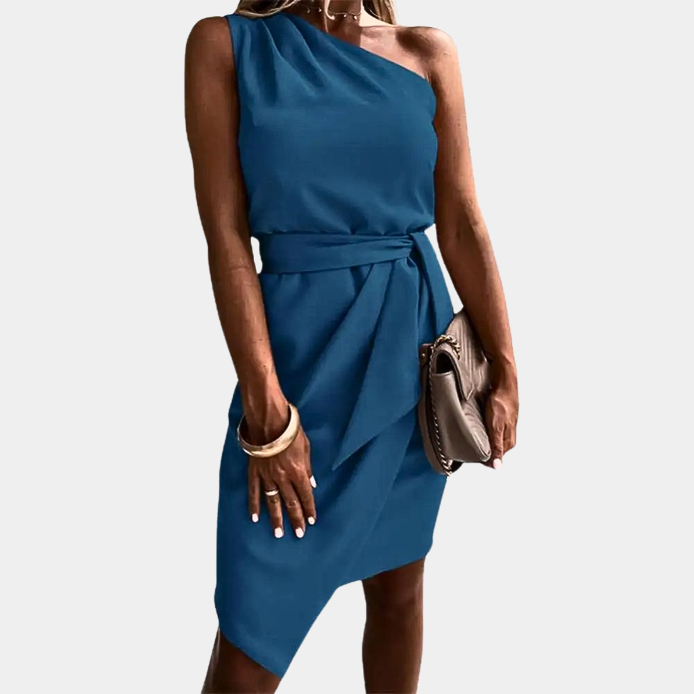 Robe Épaule Décolletée Chic Féminin