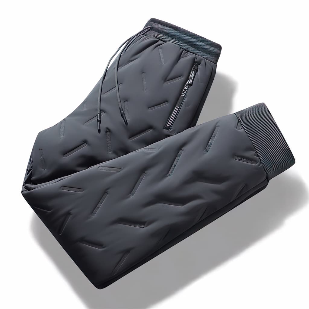 Pantalon Femme Hiver Doux et Confortable avec Poches Réfléchissantes