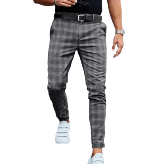 Pantalon à Rayures Classique pour Homme - PanierRoyale