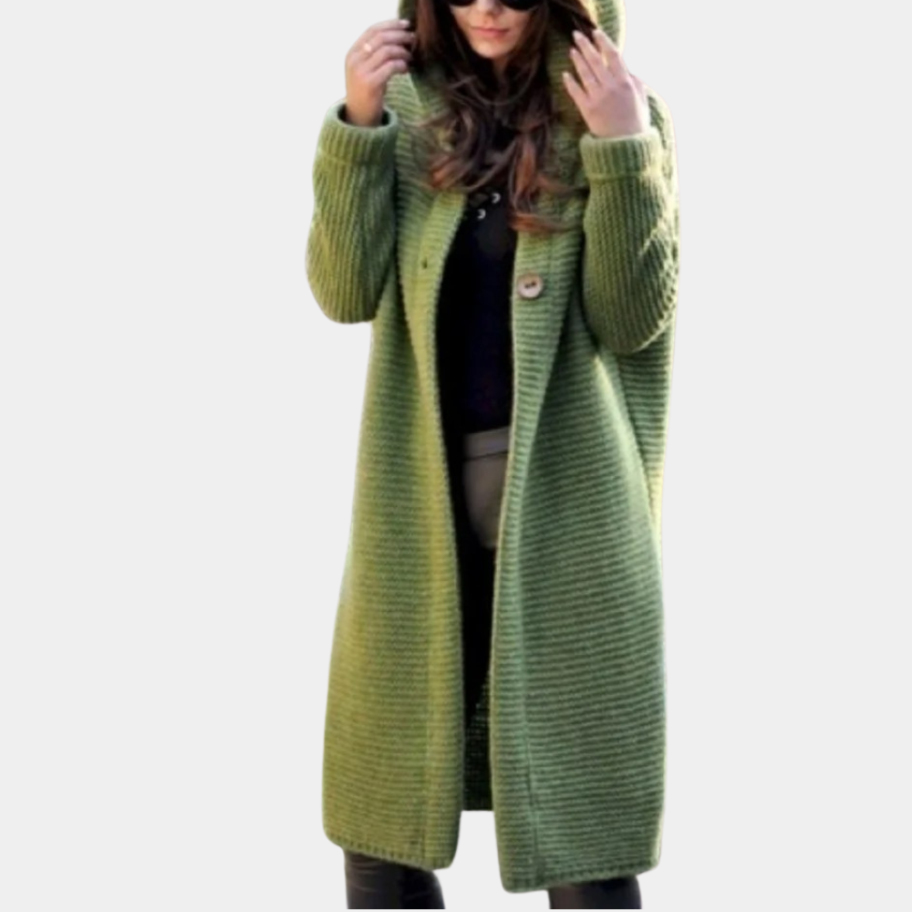 Gilet Femme Hiver Chaud à Capuche Zippée
