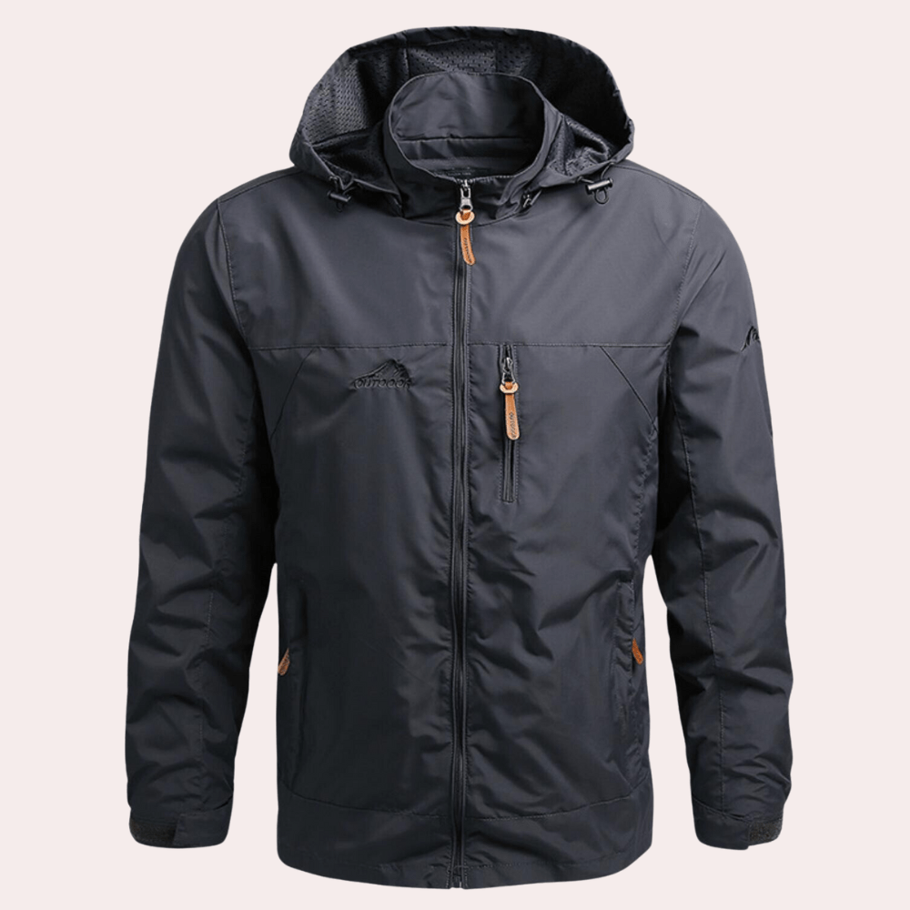 Parka Homme Imperméable Noir Hiver