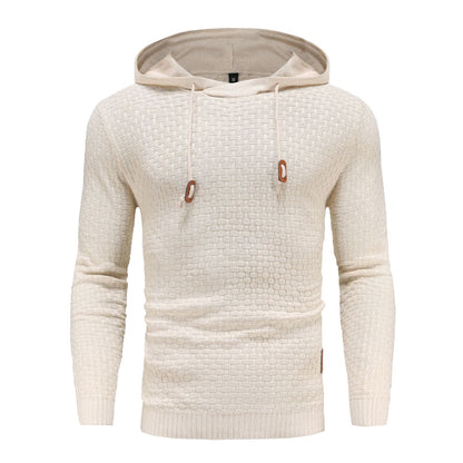 Sweat à capuche épais pour homme hiver