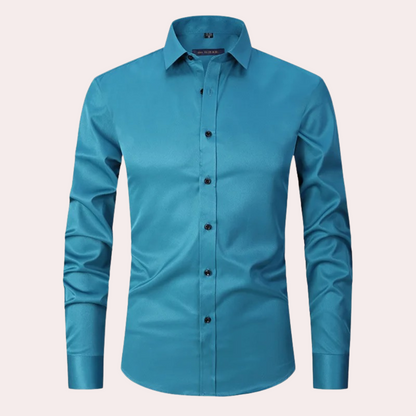 Chemise Homme Classique Manches Longues Confort - PanierRoyale