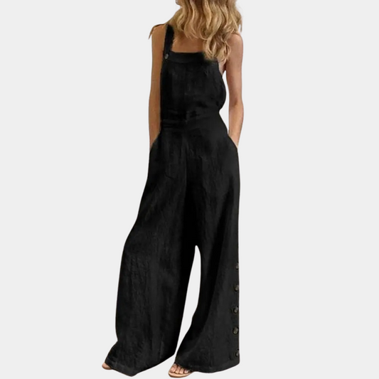 Robe de Soirée Noire Élégante à Bretelles - PanierRoyale