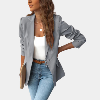Blazer Classique Homme avec Fermeture Éclair