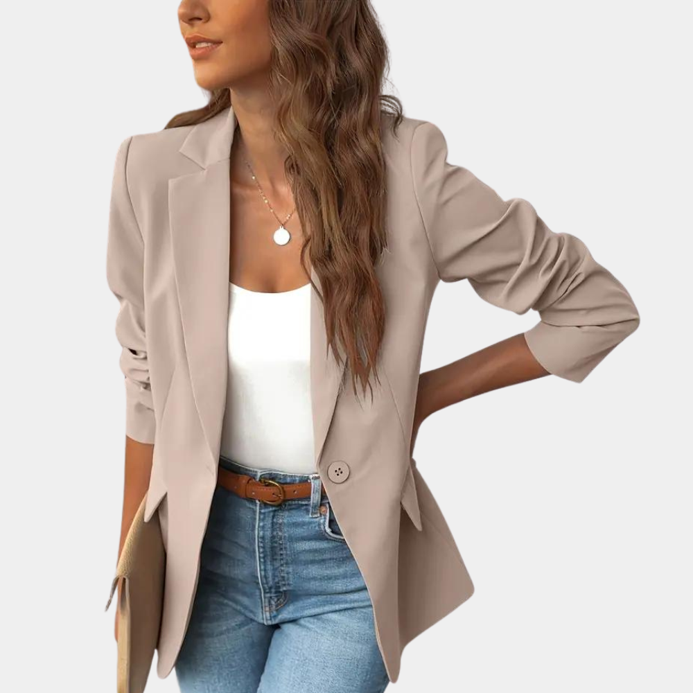 Blazer Classique Homme avec Fermeture Éclair