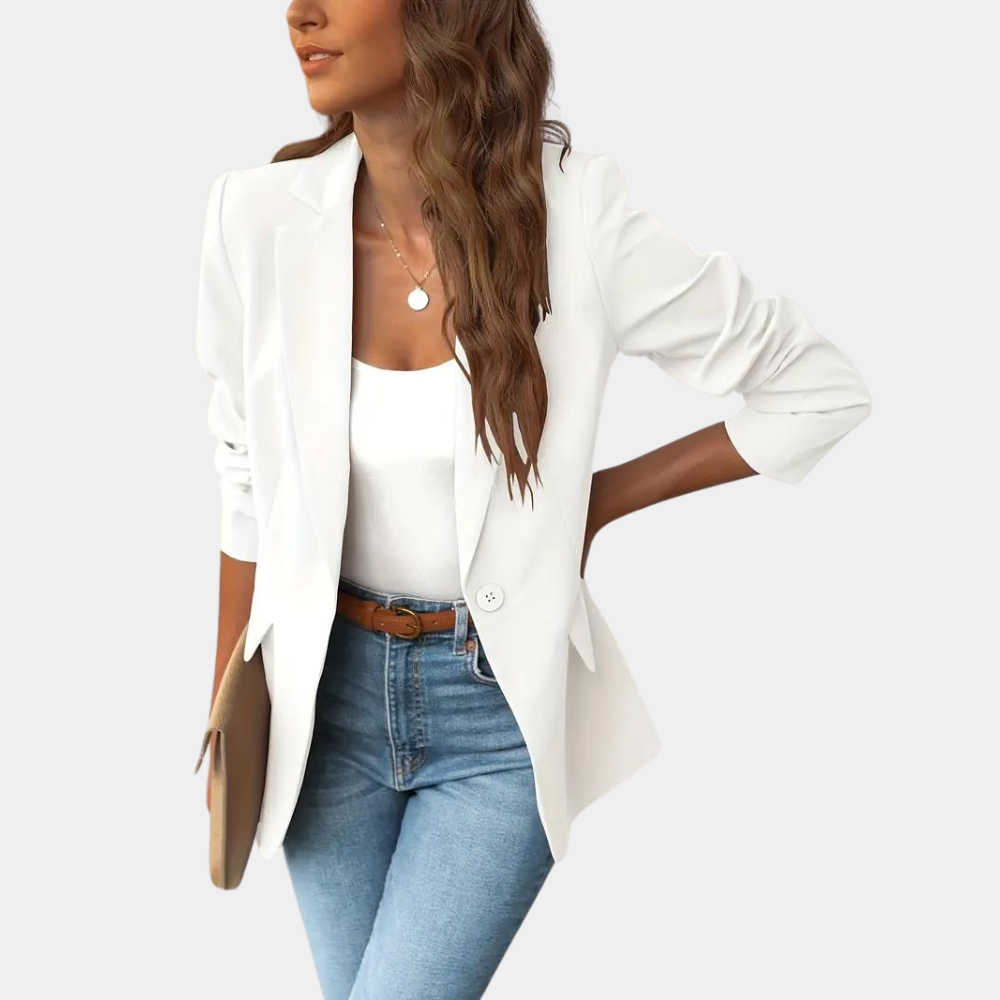 Blazer Classique Homme avec Fermeture Éclair