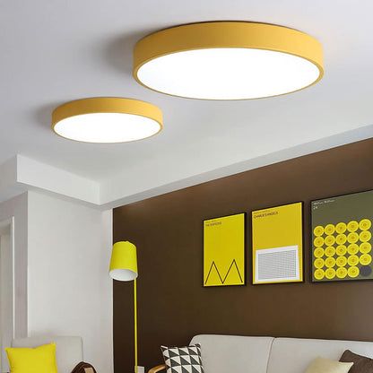 Lampe Plafond LED Rond Design Nordique