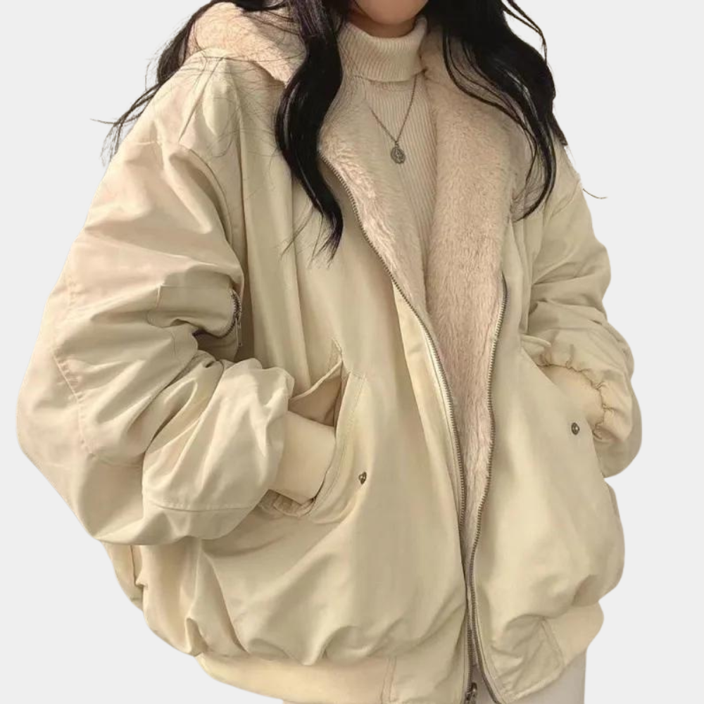 Manteau Hiver Douillet Capuche Féminin