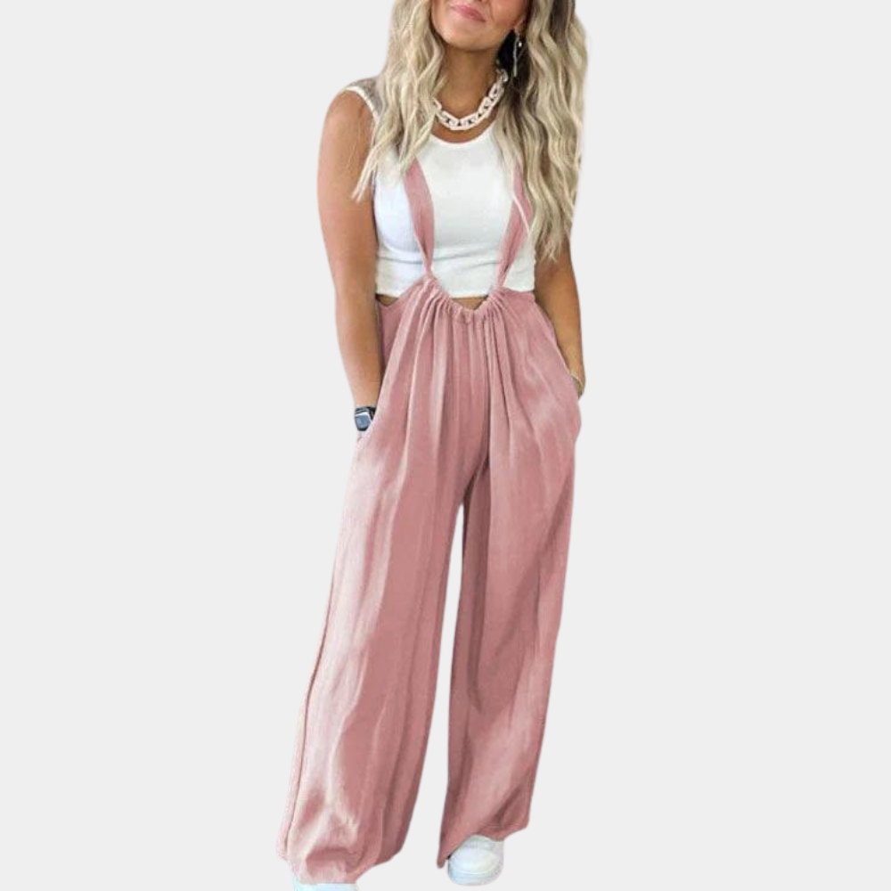 Robe Été Décontractée Rose pour Femme - PanierRoyale
