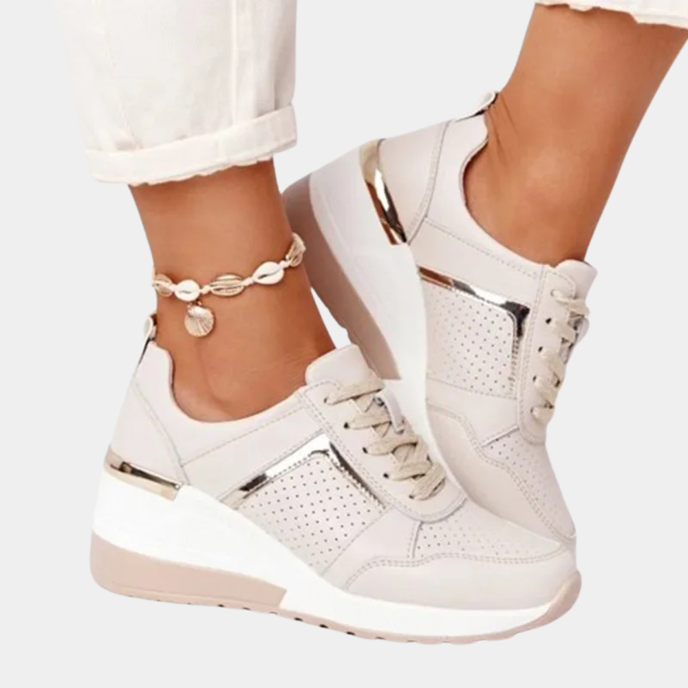 Chaussures Running Femme Gris Foncé Élégantes