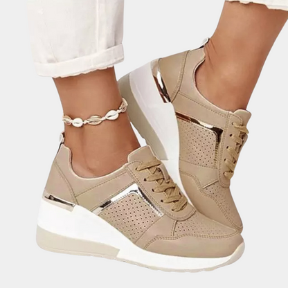 Chaussures Running Femme Gris Foncé Élégantes