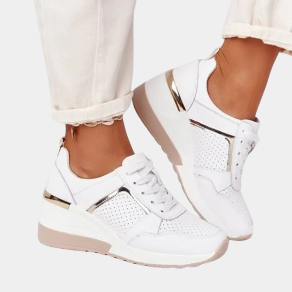 Chaussures Running Femme Gris Foncé Élégantes