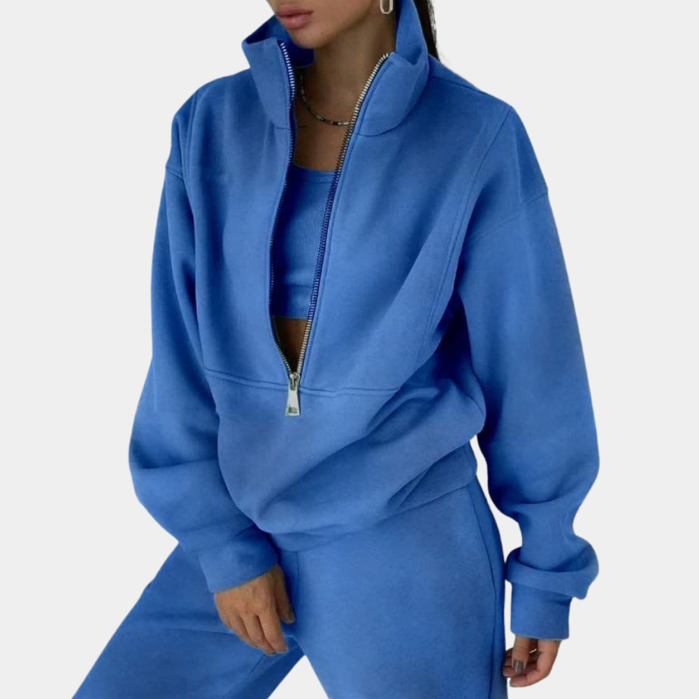 Survêtement Femme Chaude à Manches Longues pour Sport