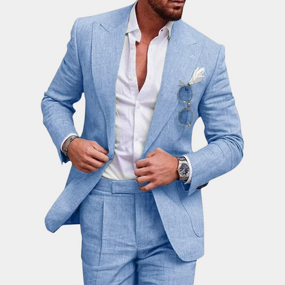 Costume Homme Mariage 2 Pièces Slim Fit Élégant