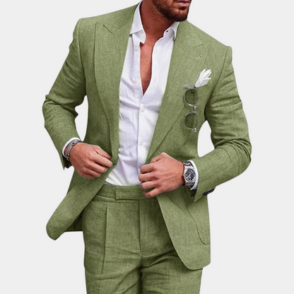 Costume Homme Mariage 2 Pièces Slim Fit Élégant
