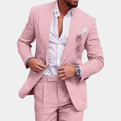 Costume Homme Mariage 2 Pièces Slim Fit Élégant - PanierRoyale