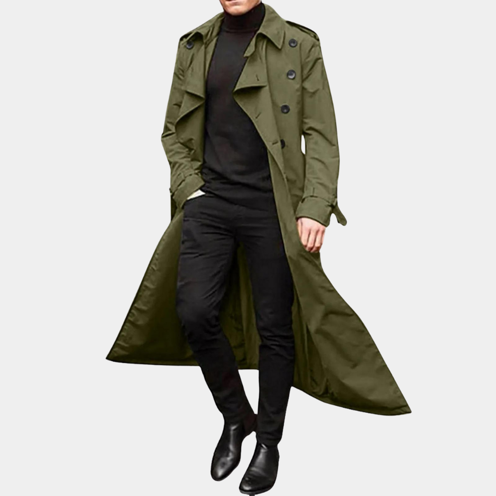 Veste Imperméable Homme Longue et Élégante