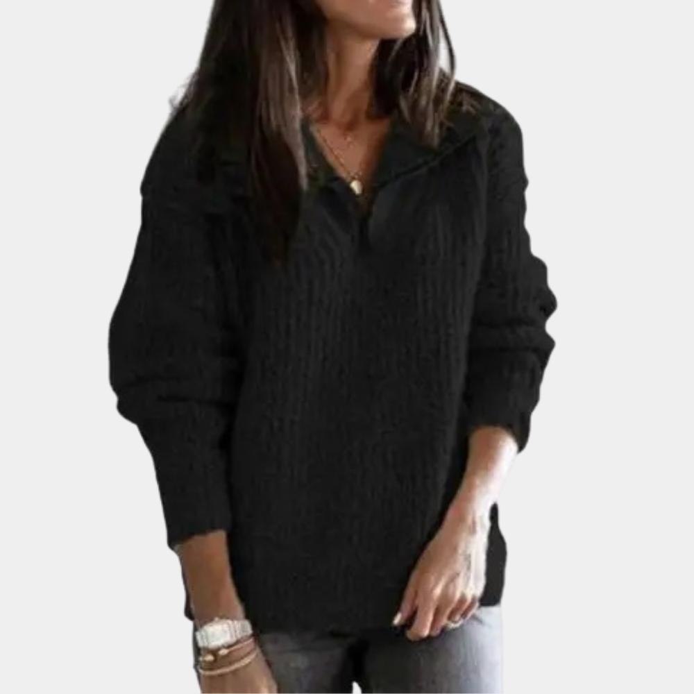 Pull Col Rond Chaud et Confortable pour Hiver