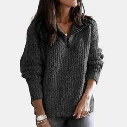 Pull Col Rond Chaud et Confortable pour Hiver