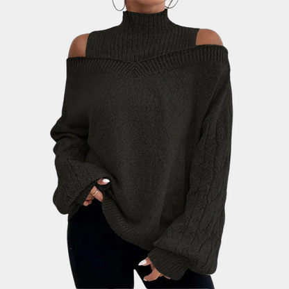 Pull Col V Décontracté et Confortable