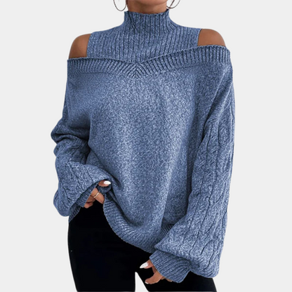 Pull Col V Décontracté et Confortable