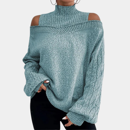 Pull Col V Décontracté et Confortable