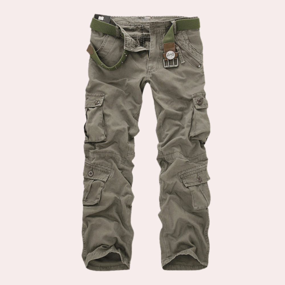 Pantalon Cargo Homme Confortable et Résistant pour Tous les Jours