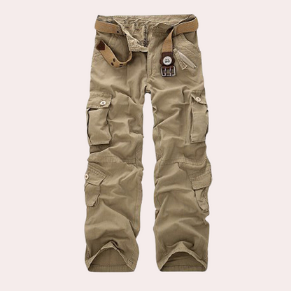 Pantalon Cargo Homme Confortable et Résistant pour Tous les Jours - PanierRoyale