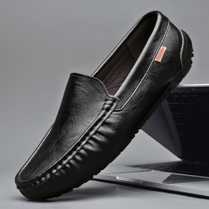 Chaussures Mocassins Cuir Italien Confort Homme - PanierRoyale
