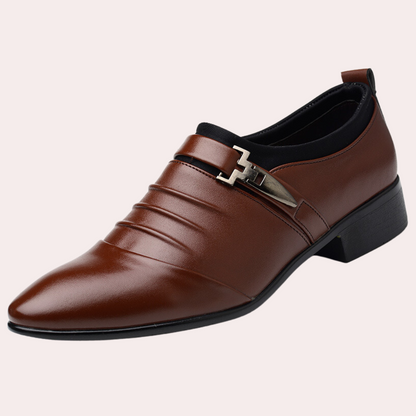 Chaussures Mariage Homme Noir à Bout Pointu Élégantes