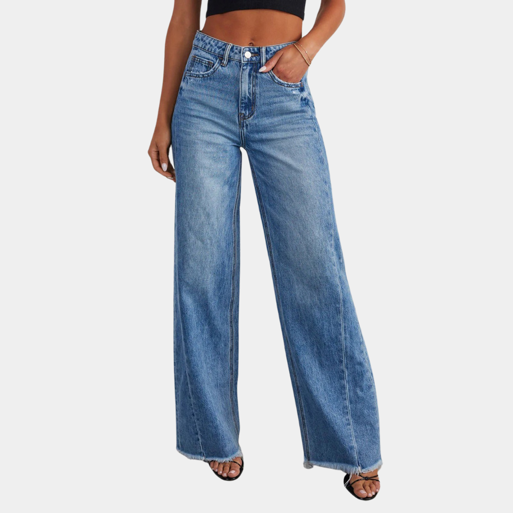 Jeans Haute Taille Féminine Tendance - BerlinGlamour