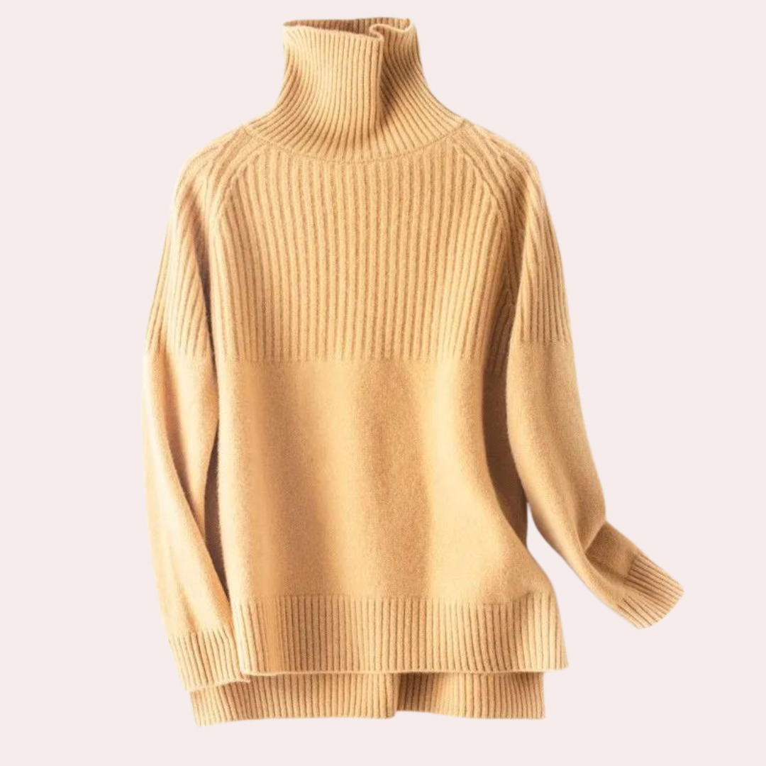 Sienna - Pull à col roulé de luxe pour femmes