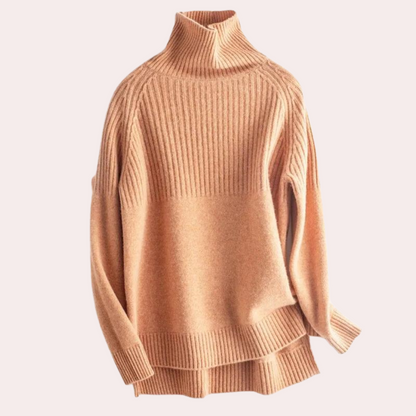 Sienna - Pull à col roulé de luxe pour femmes